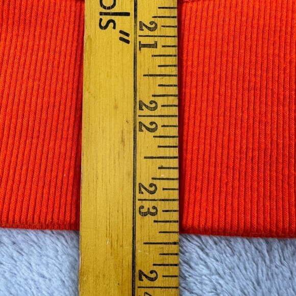 Nike Rework Sweater Orange and Black Men's Medium - Picture 8 of 9